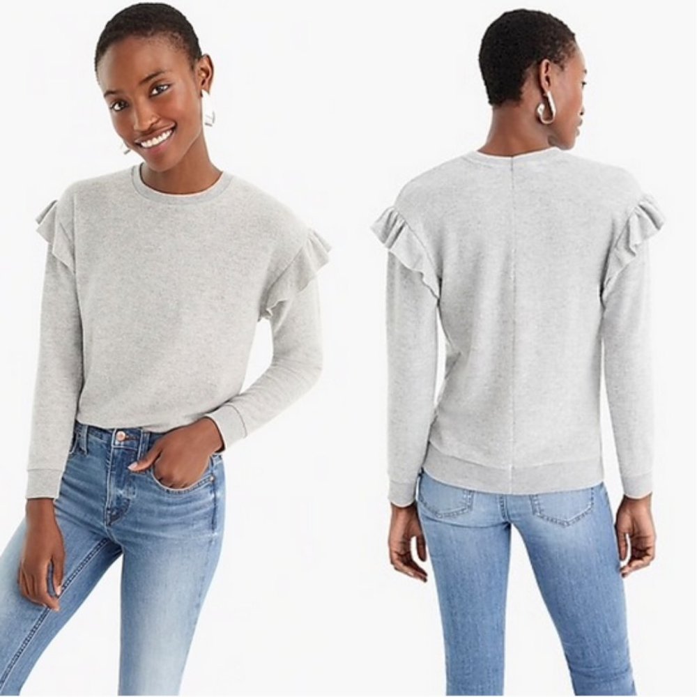 J.Crew Soft Top with Ruffles